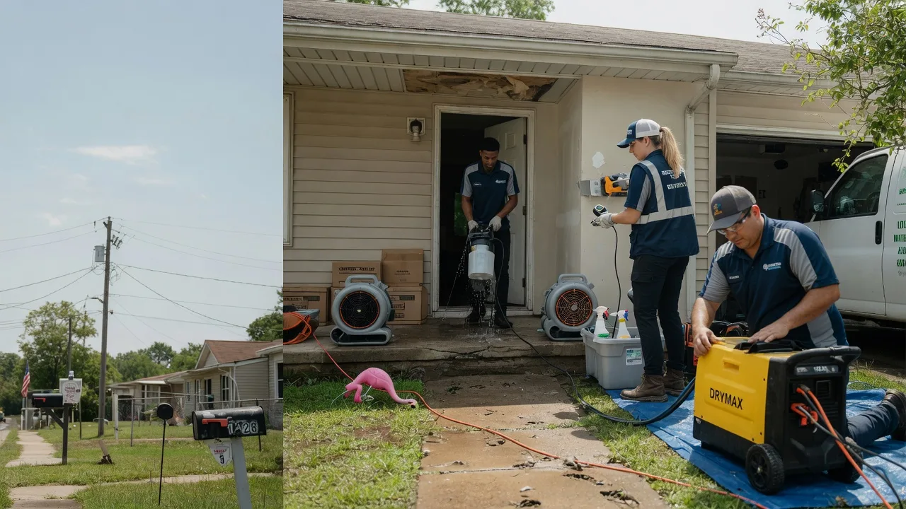 Storm Damage Water Removal in De Soto, WI near me